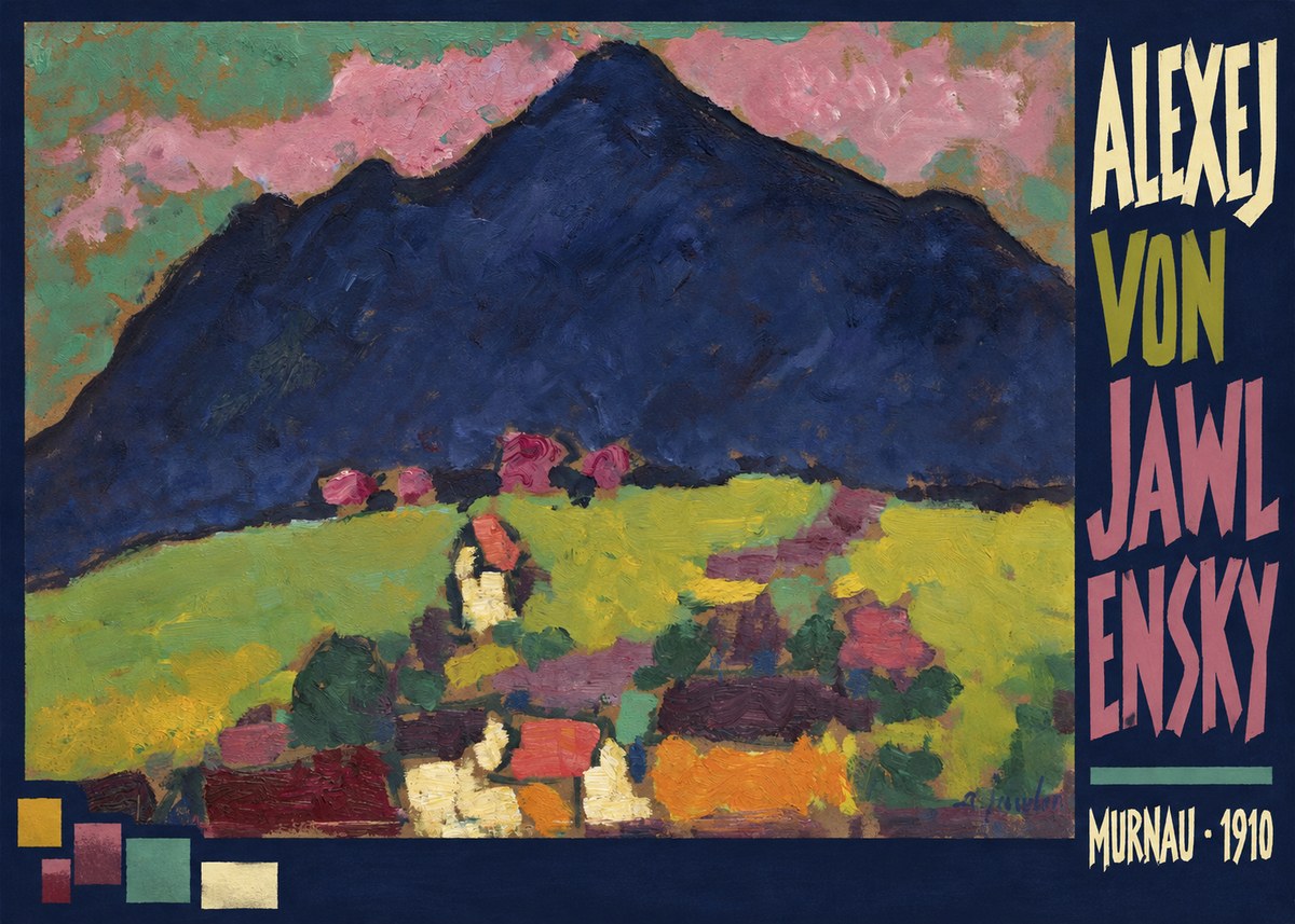 Alexej von Jawlensky Murnau No4 - Poster