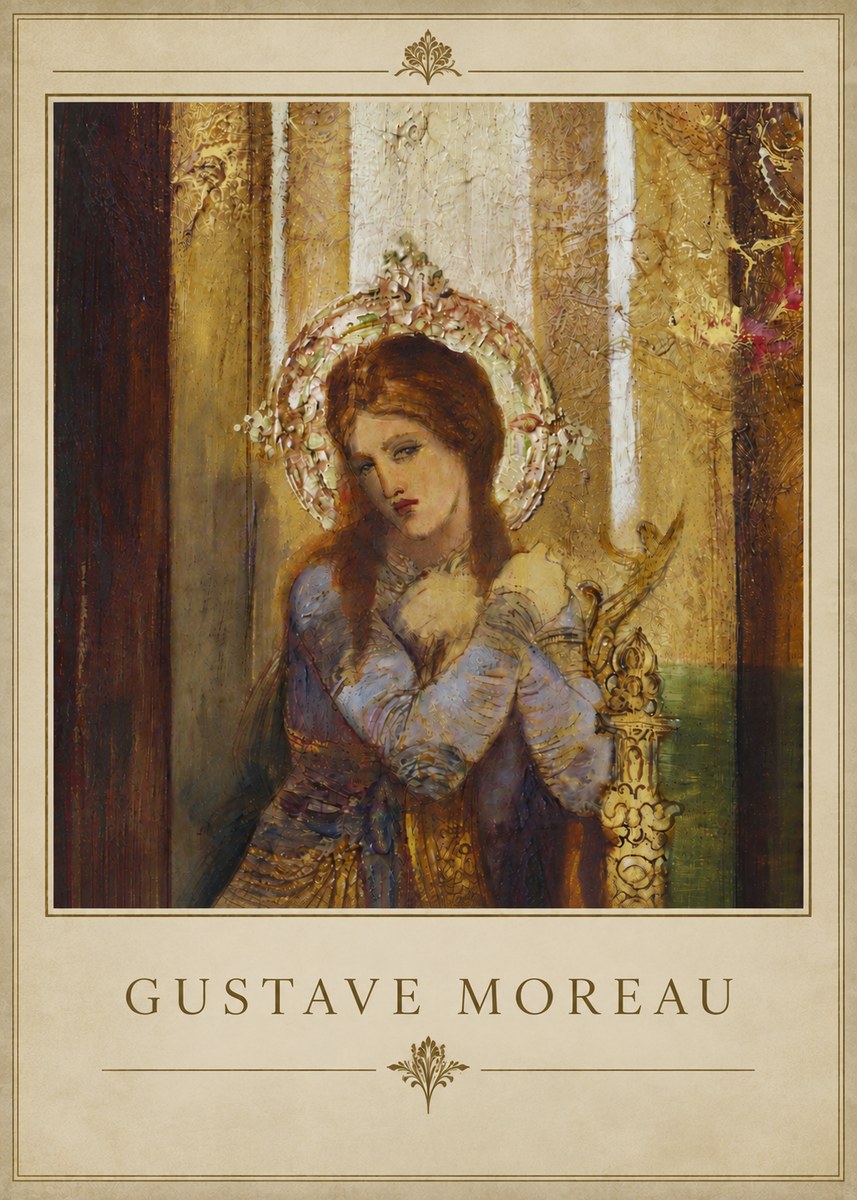 Gustave Moreau Salome II No4 - Poster