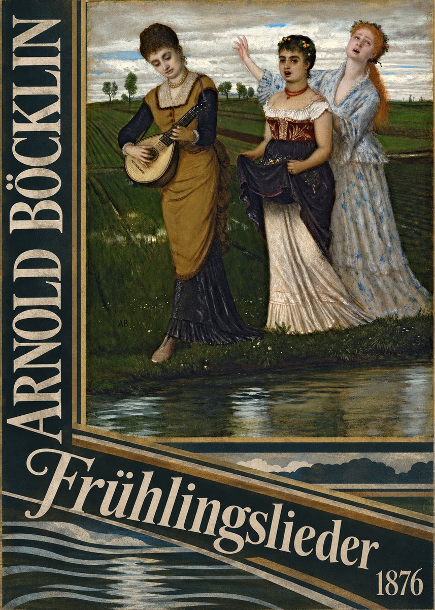 Arnold Böcklin Frühlingslieder No6 - Poster