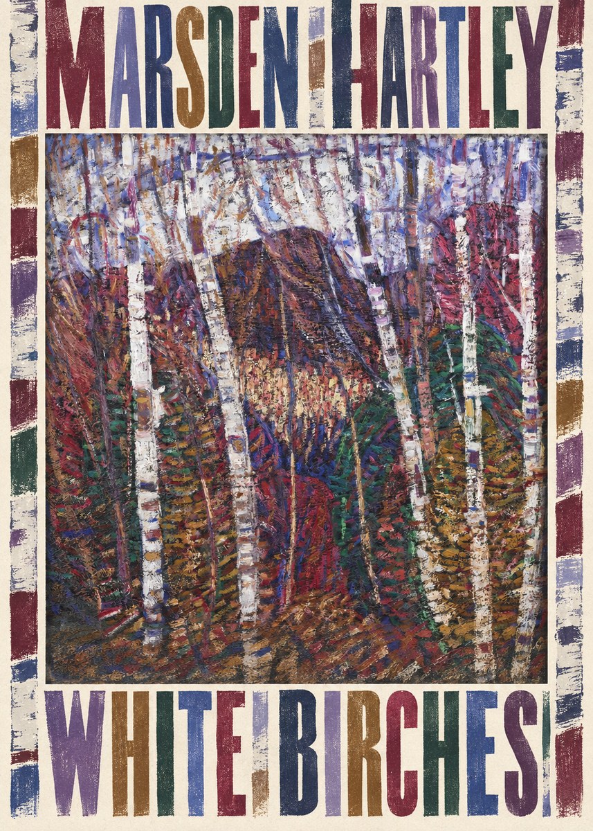 Marsden Hartley White Birches No5 - Poster