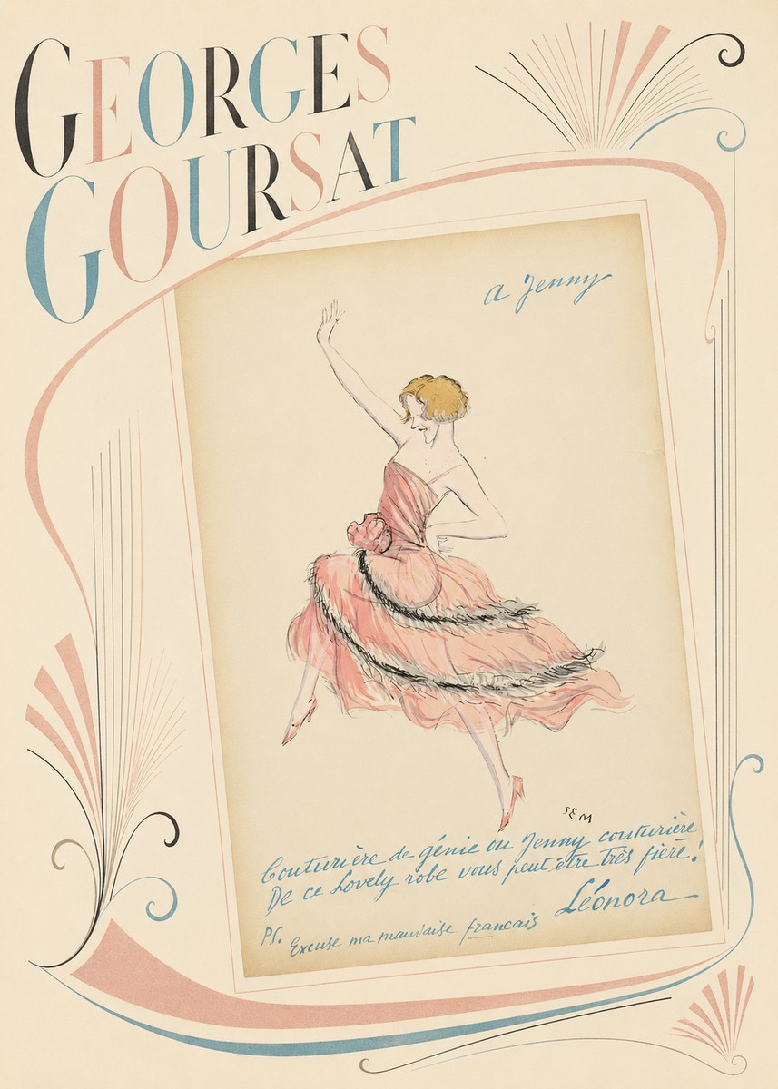 Georges Goursat A Jenny No3 - Poster