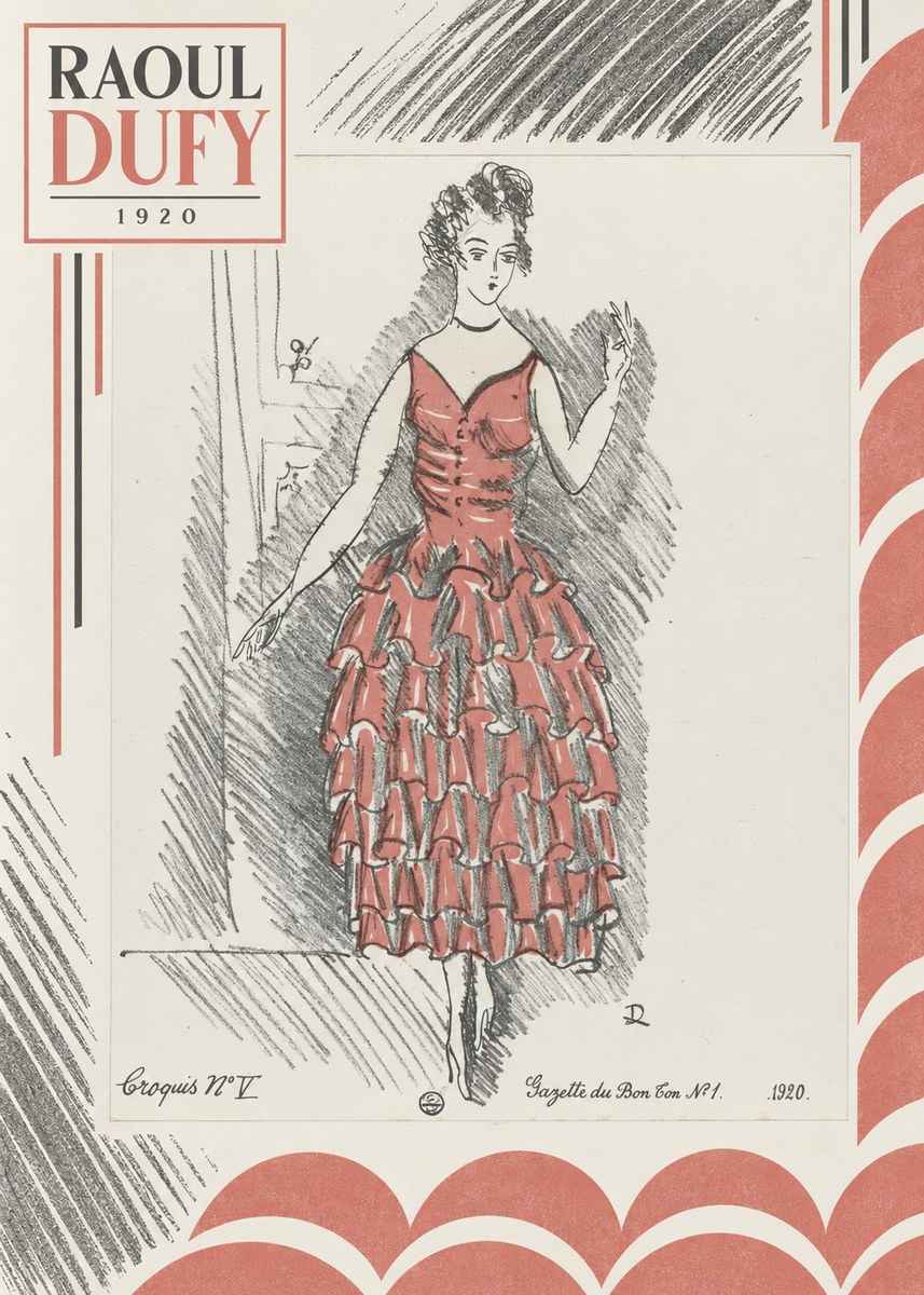 Raoul Dufy Croquis N°v No6 - Poster