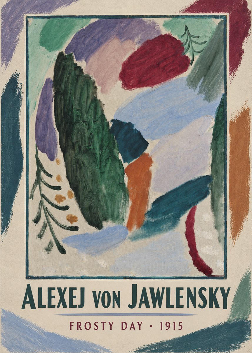 Alexej von Jawlensky Frosty Day No1 - Poster