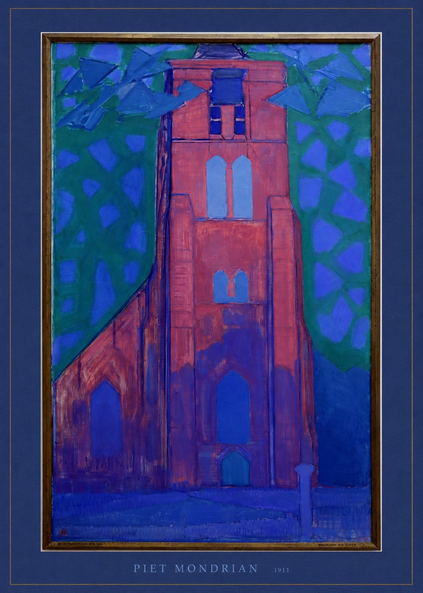 Piet Mondrian Brouwerij S.s. Schoen No4 - Poster