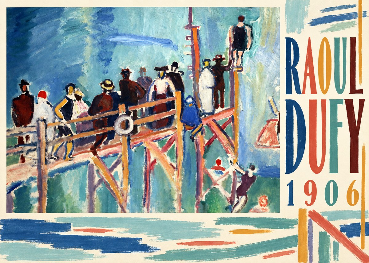 Raoul Dufy Raoul Dufy 1906 No4 - Poster