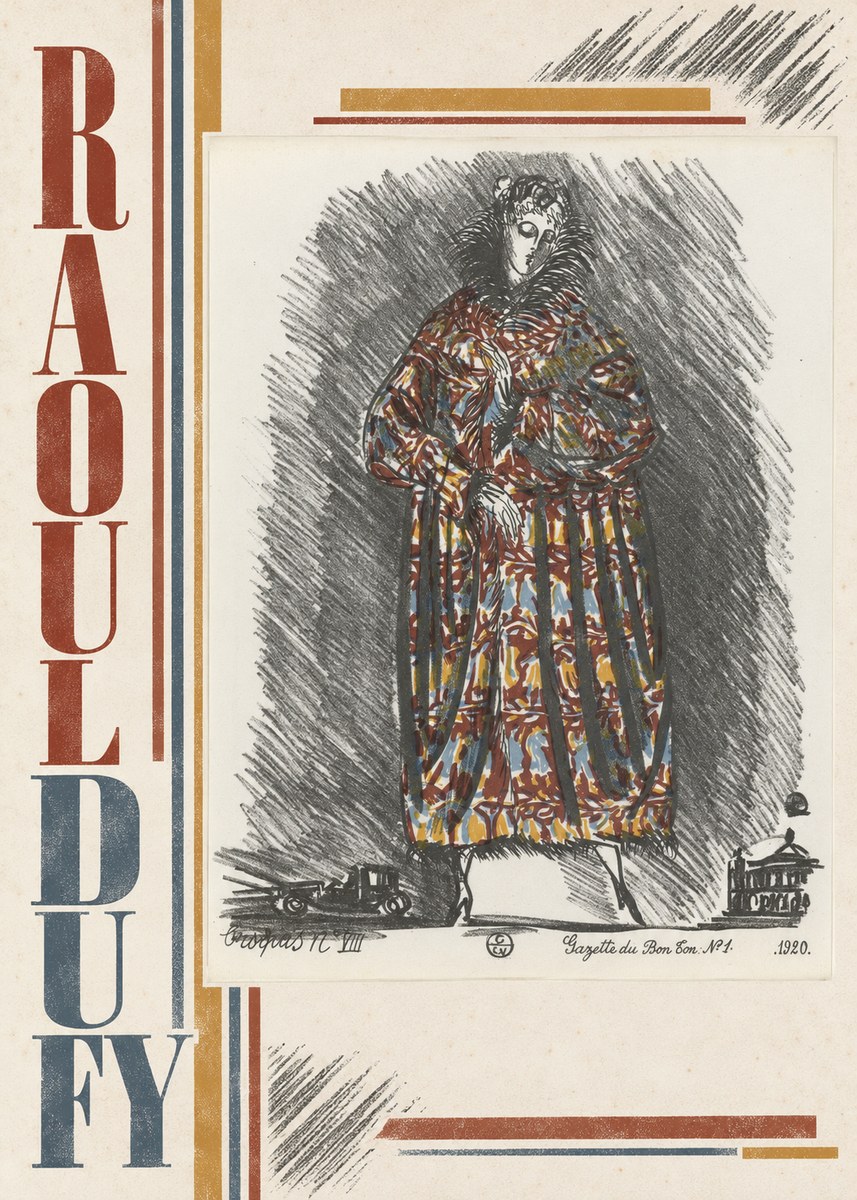 Raoul Dufy Croquis N. Viii No3 - Poster