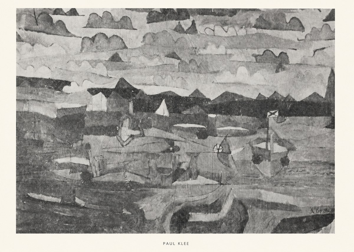 Paul Klee Coastal Landscape No6 - Poster