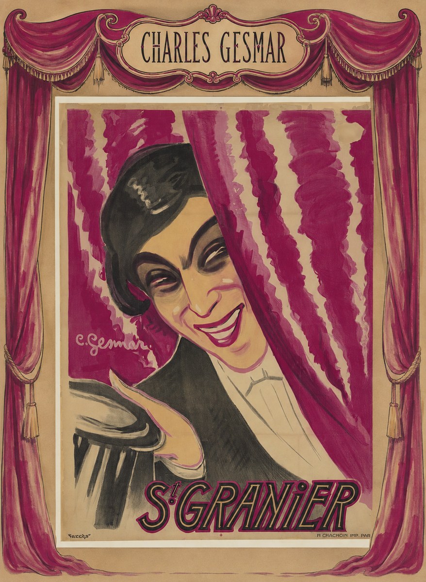Charles Gesmar S! Granier II No5 - Poster