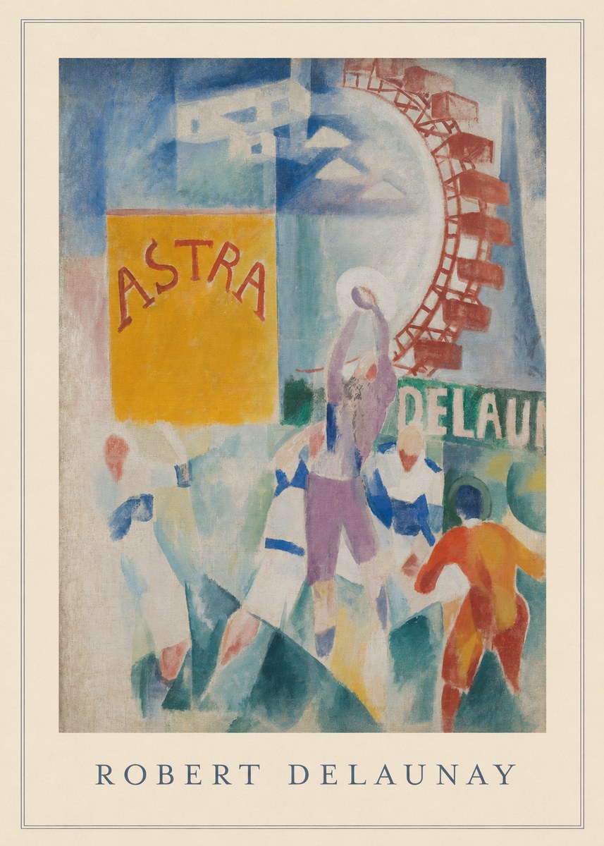Robert Delaunay Poster for Astra No4 - Poster