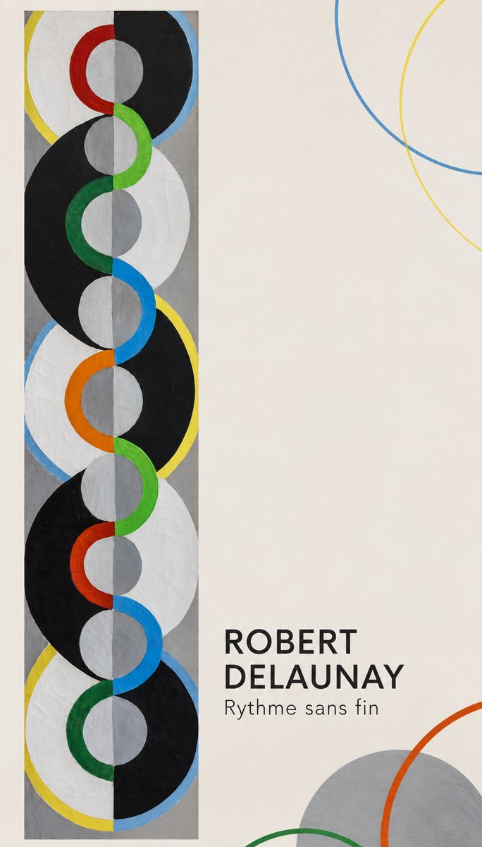 Robert Delaunay Rythme Sans Fin III No2 - Poster