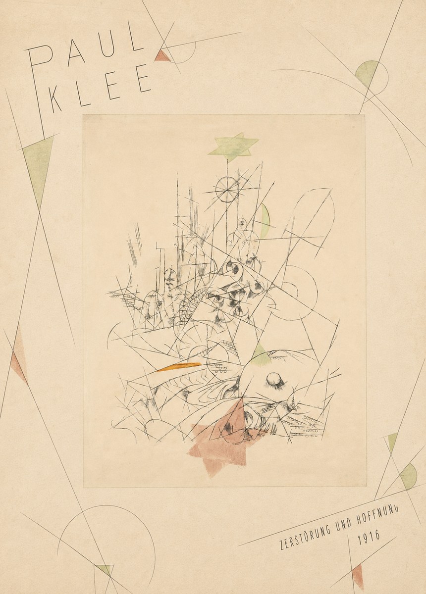 Paul Klee Zerstörung Und Hoffnung II No5 - Poster