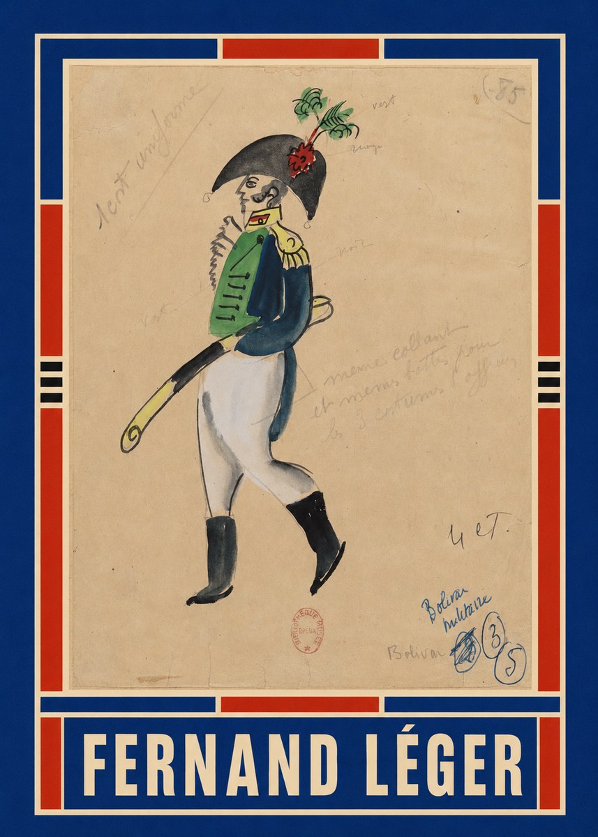 Fernand Léger Bolívar Militaire No1 - Poster
