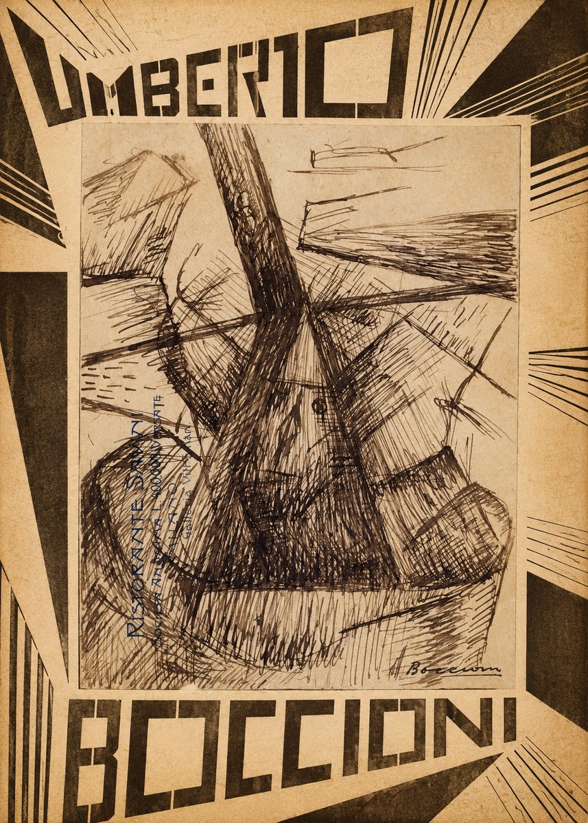 Umberto Boccioni Umberto Boccioni II No4 - Poster