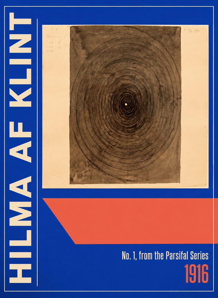 Hilma af Klint No. 1, from the Parsifal Series No2 - Poster