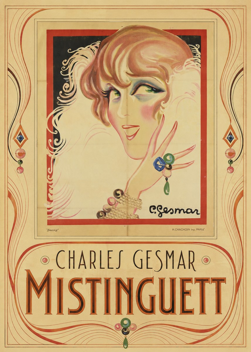 Charles Gesmar Mistinguett No3 - Poster