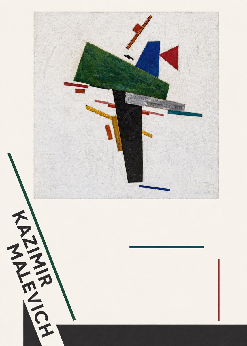 Kazimir Malevich Suprematist Composition II No2 - Poster