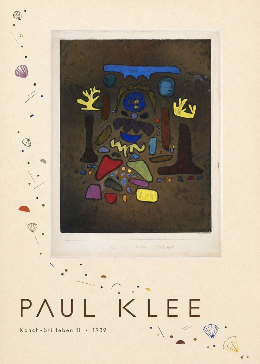 Paul Klee Konch-stilleben Ii No6 - Poster