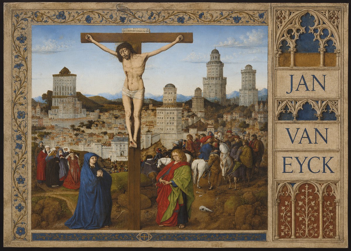 Jan van Eyck The Crucifixion No3 - Poster