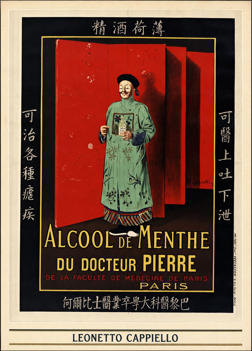 Leonetto Cappiello Alcool De Menthe Du Docteur Pierre No6 - Poster