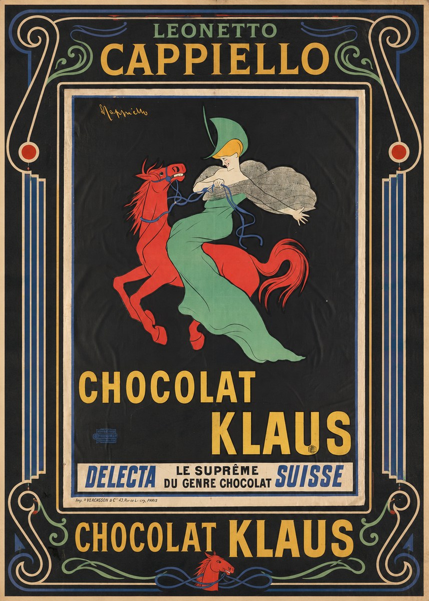Leonetto Cappiello Chocolat Klaus III No1 - Poster