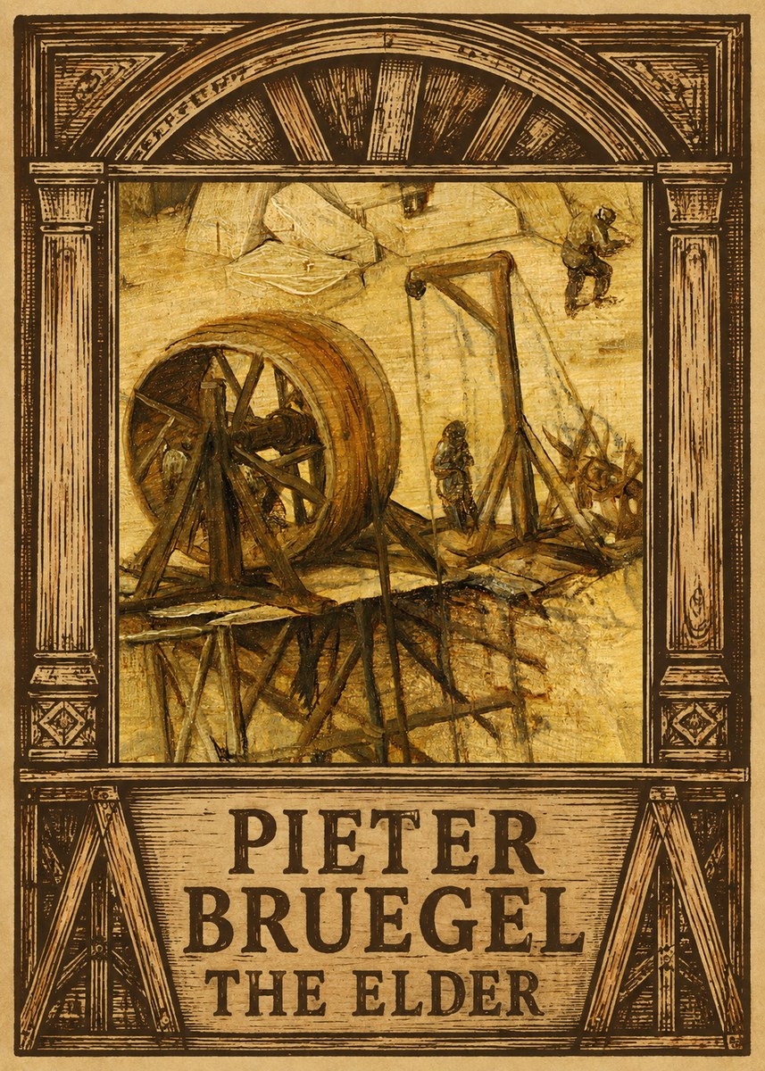 Pieter Bruegel The Tower of Babel XX No6 - Poster