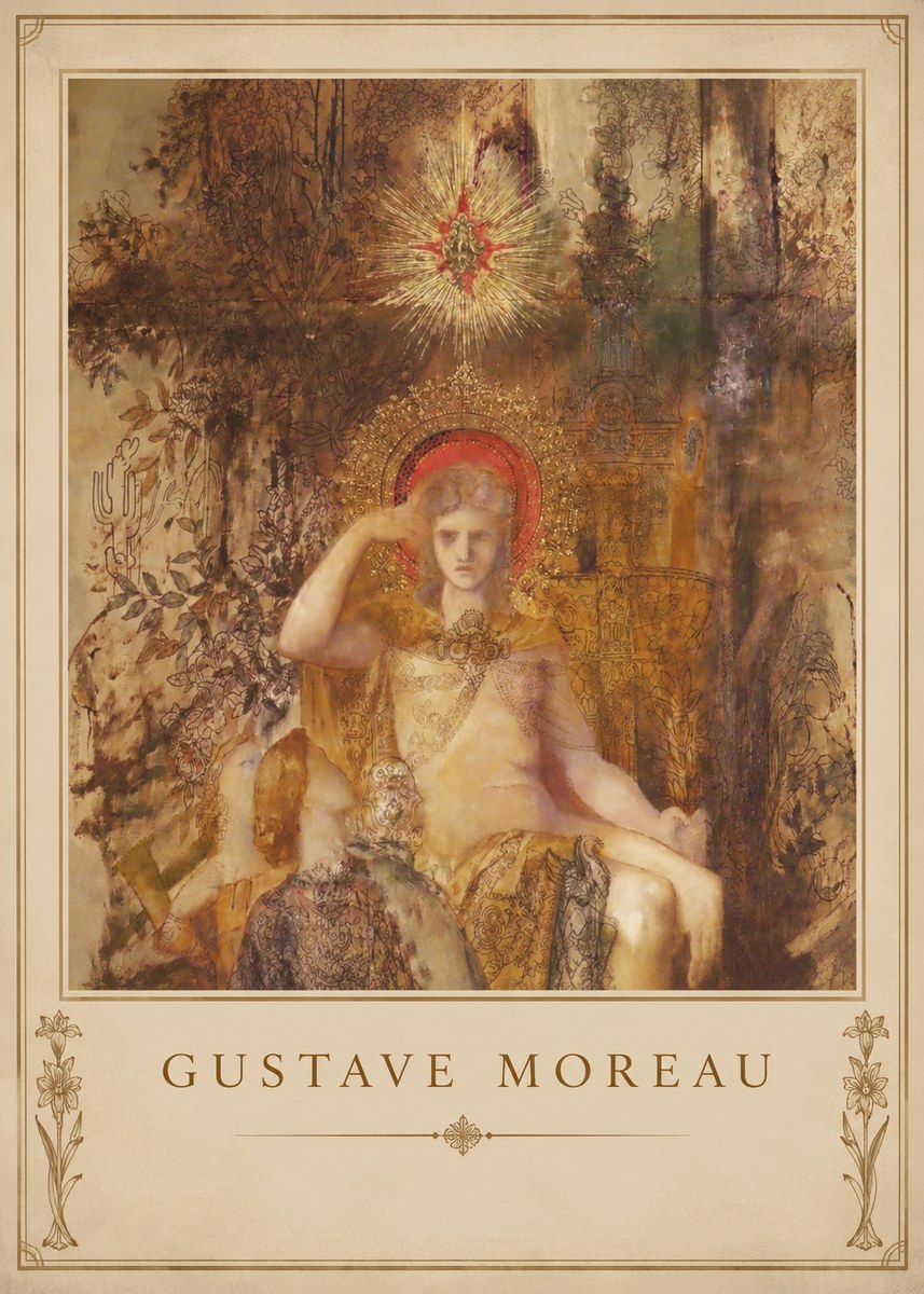 Gustave Moreau Jupiter and Semele III No1 - Poster